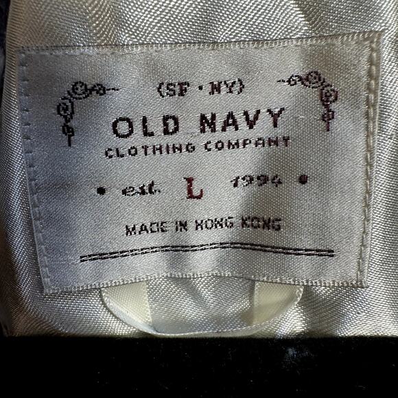 Old Navy Pullover Hooded Sweater Women L Chunky Knit Heavyweight V Neck Cozy Y2K - Picture 5 of 9